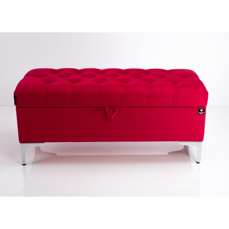 Tufted Storage Bench